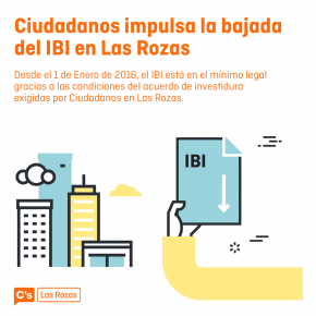 Ciudadanos impulsa la bajada del IBI en Las Rozas Ciudadanos impulsa la bajada del IBI en Las Rozas