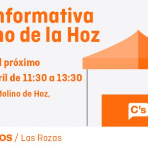 Mesa Informativa en Molino de la Hoz Mesa Informativa en Molino de la Hoz