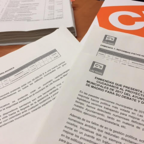 Ciudadanos Las Rozas registra 34 enmiendas para los presupuestos municipales de 2017 Ciudadanos Las Rozas registra 34 enmiendas para los presupuestos municipales de 2017